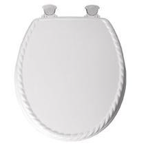 Bemis - 5023AR Rope Design Toilet Seat - White - 5023AR000