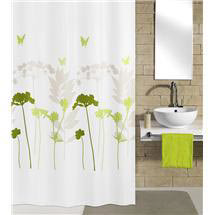 Kleine Wolke - Barcelona Polyester Shower Curtain - W1800 x H2000 - Green