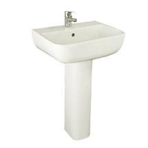 RAK Series 600 52cm Basin With Full Pedestal