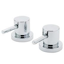 Tre Mercati - Milan Chrome Plated Pair of 3/4" Side Valves - 63000