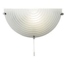 Endon - Wall Hung Acid Glass with Swirl Light Fitting - 633-WB