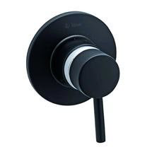 Tre Mercati - Milan Black Exposed or Concealed Manual Shower Valve - 63420