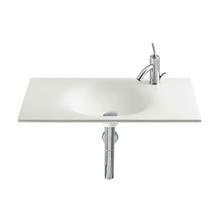 Roca - Kalahari-N Single Bowl Wall Mounted Basin - 650mm - 0 or 1 Tap Hole Option