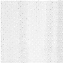 Diamond Shower Curtain  - White