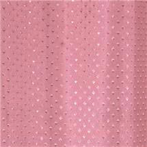 Diamond Shower Curtain 1800 x 1800mm Including 12 Curtain Rings - Pink - 67202