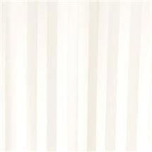 Satin Stripe Shower Curtain 1800 x 1800mm w/ 12 Curtain Rings - Cream - 69109