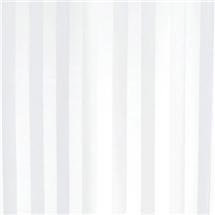 Satin Stripe Shower Curtain - White - 4 Size options