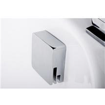 Tre Mercati - Square Automatic Bath Filler with Clicker Waste - Chrome Plated - 708B