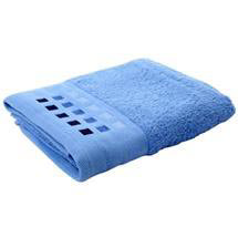 Catherine Lansfield - Mosaic Towel - Blue - Various Size Options