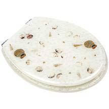 Euroshowers - Shell Design Toilet Seat - Cream - 81411
