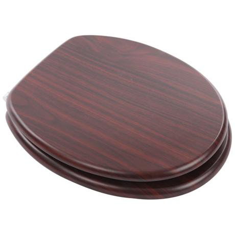 MDF Mahogany Wood Seat - 82981