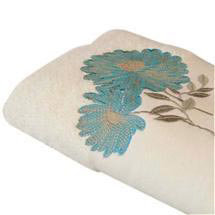 Catherine Lansfield - Floral Trail Towel - Duck Egg - Various Size Options