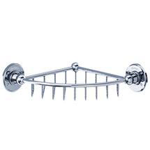 Burlington - Chrome Shallow Corner Basket - A21CHR