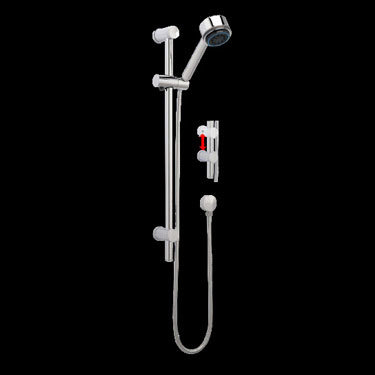 Modern Slide Rail Kit with Adjustable Brackets & Multi-Function Handset