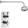Beaumont Twin Shower Headshower & Arm