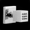 Hudson Reed Chrome Mini Square Body Jet
