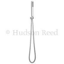 Hudson Reed Square Outlet Elbow w/ Parking Bracket, Flex & Handset - A3264