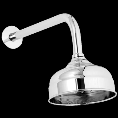 Hudson Reed 5 Inch Apron Fixed Head & Arm