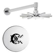 Hudson Reed - Tec Sequential Concealed Shower Valve with Cloudburst Head
