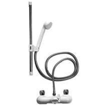 Croydex Bath Shower Mixer Set - Silver 