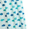 Croydex Wiggly Fish PEVA Shower Curtain with Hygiene 'N' Clean