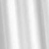 Croydex Plain Textile Shower Curtain - White