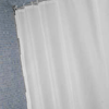 Croydex Stay Dry Textile Shower Curtain with Hygiene 'N' Clean - White