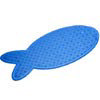 Croydex Big Fish Rubagrip Bath Mat - Blue