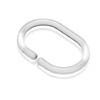 Croydex Clear C-Type Shower Curtain Rings