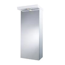 Croydex - Alaska Illuminated Mirror Cabinet - White MDF - 3 x Size Options