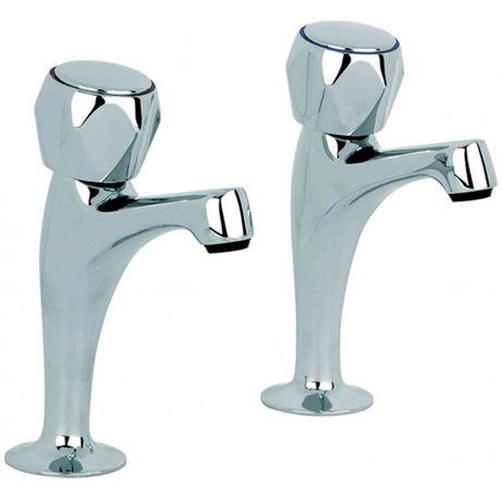 Mayfair - Alpha High Neck Pillar Taps - KIT127