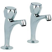 Mayfair - Alpha High Neck Pillar Taps - KIT127
