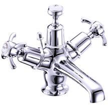 Burlington - Anglesey Basin Mixer with Ceramic Indice & Pop Up Waste - AN4