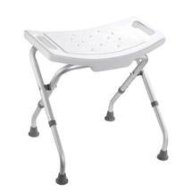 Croydex White Adjustable Bathroom & Shower Seat - AP100122