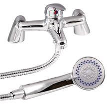 Apollo Bath Shower Mixer w/ Shower Kit - Chrome