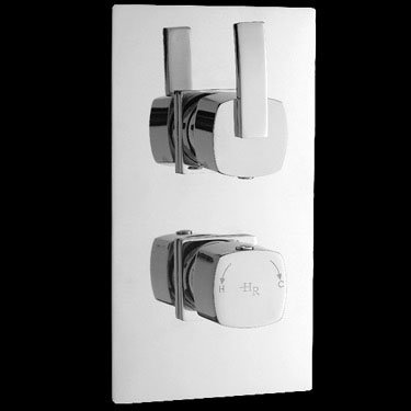 Hudson Reed Arcade Twin Concealed Thermostatic Shower Valve
