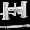 Hudson Reed Arina Bath Shower Mixer Tap with Shower Kit &amp; Wall Bracket