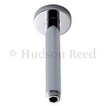 Hudson Reed Round Ceiling Arm - 300mm Length - Chrome - ARM16