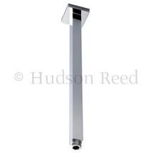 Hudson Reed Square Ceiling Arm - 360mm Length - Chrome - ARM17