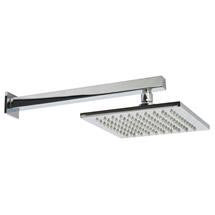 Premier - Square Wall Mounted Shower Arm & Stainless Steel Square Fixed Head - ARM19-STY062