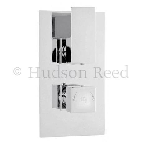 Hudson Reed Art Twin Concealed Thermostatic Shower Valve w/ Diverter - ART3207