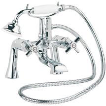 Deva - Artesian Pillar Mounted Bath/Shower Mixer - Chrome - ASN03
