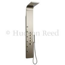 Hudson Reed Cosmos Thermostatic Shower Panel - Stainless Steel - AS325