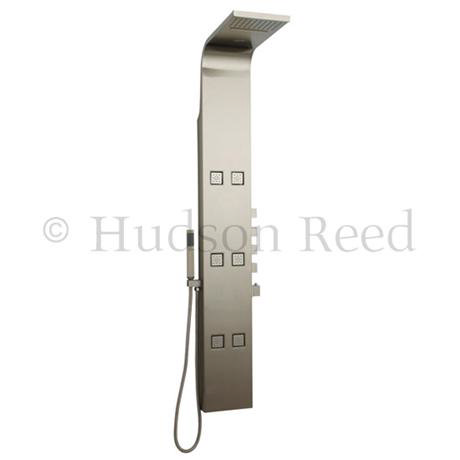 Hudson Reed Astral Thermostatic Shower Panel - Stainless Steel - AS326
