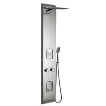 Hudson Reed - Octavia Thermostatic Shower Panel - Chrome - AS327