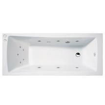 Aquastream Whirlpools - 11 Jet Aquaspa Square Single Ended Acrylic Bath
