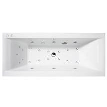Aquastream Whirlpools - 11 Jet Ultimate Aquaspa Square Double Ended Bath