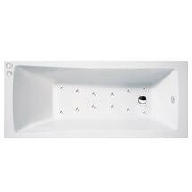 Aquastream Whirlpools - 12 Jet Aquaspa Square Single Ended Acrylic Bath