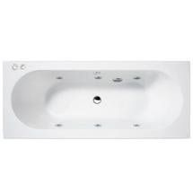 Aquastream Whirlpools - 6 Jet Aquaspa Double Ended Acrylic Bath