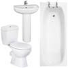  Barmby 5 Piece 1TH Bathroom Suite